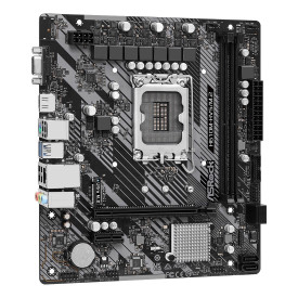 Дънна платка ASRock H610M-HVS, mATX, Socket LGA1700, 2x DDR4, 1x PCIe 4.0 x16