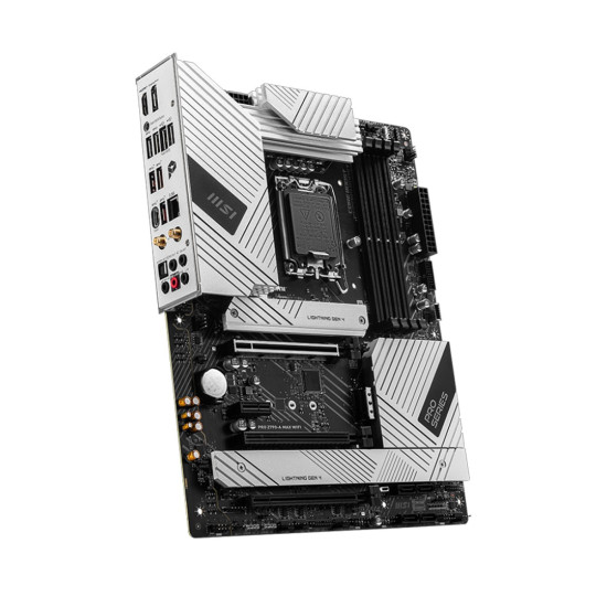 Дънна платка MSI PRO Z790-A MAX WIFI, ATX, Socket 1700, Dual Channel 4x DDR5, 3x PCIe x16