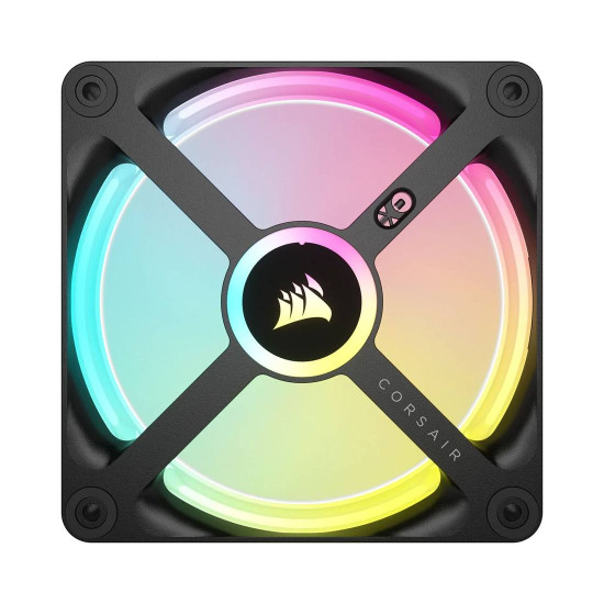 Комплект вентилатори CORSAIR iCUE LINK QX120 RGB, Triple kit