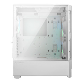 Кутия за компютър COUGAR AIRFACE RGB PC Case, Mid Tower, White