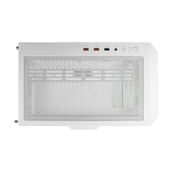 Кутия за компютър COUGAR AIRFACE RGB PC Case, Mid Tower, White