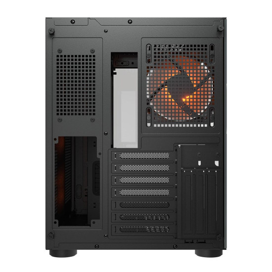 Кутия за компютър COUGAR FV150 RGB, Mid Tower, Black