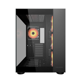 Кутия за компютър COUGAR FV150 RGB, Mid Tower, Black