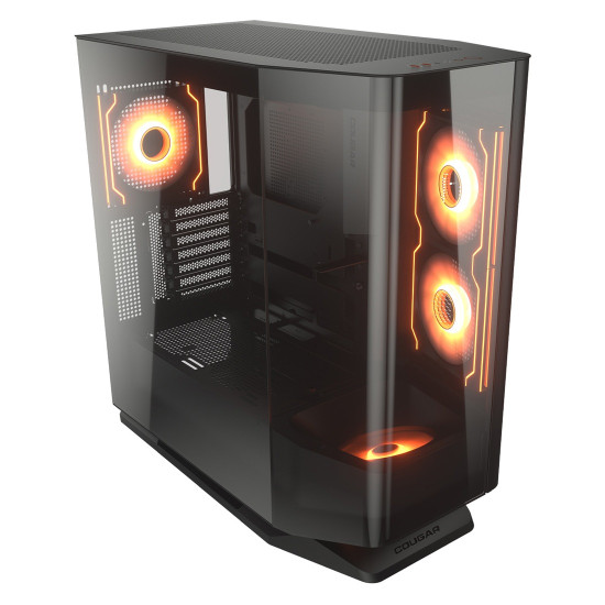 Кутия за компютър COUGAR Gaming FV270 PC Case, Mid tower, Black