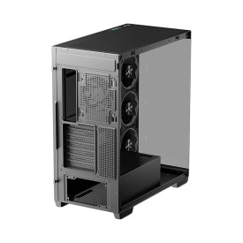 Кутия за компютър DeepCool CG580 4F V2, Mid Tower, 4x120 mm ARGB, Tempered Glass, Mesh, Black
