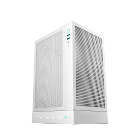 Кутия за компютър DeepCool CH170 DIGITAL , 2 x USB 3.0, 1 x USB Type-C Gen 2, 1 x Audio, White
