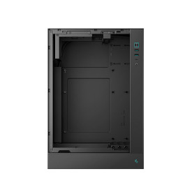 Кутия за компютър DeepCool CH170 PLUS, Mini Tower, 2 x USB 3.0, 1 x USB Type-C Gen 2, 1 x Audio/Mic, Black