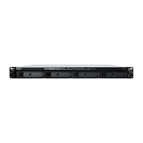 NAS устройство Synology RackStation RS822RP+, 4-bay, AMD Ryzen V1500B, 2GB RAM, 4x RJ-45 1GbE LAN, 2x USB 3.2