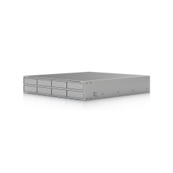 NAS устройство Ubiquiti UNAS-Pro-8-EU, 2U Rackmount, 8 гнезда за 2.5/3.5 инча HDD, 2 x M.2 NVMe SSD кеш слота, 10 Gbps мрежова свързаност