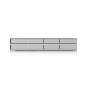 NAS устройство Ubiquiti UNAS-Pro-8-EU, 2U Rackmount, 8 гнезда за 2.5/3.5 инча HDD, 2 x M.2 NVMe SSD кеш слота, 10 Gbps мрежова свързаност