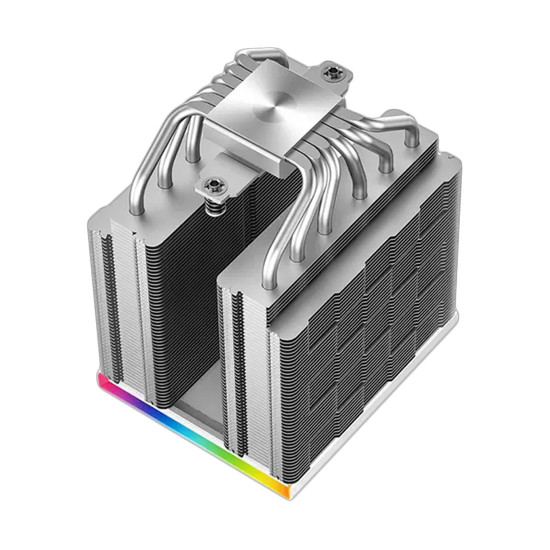 Охладител за процесор DeepCool AK620 DIGITAL SE WH, 2x120 mm, White