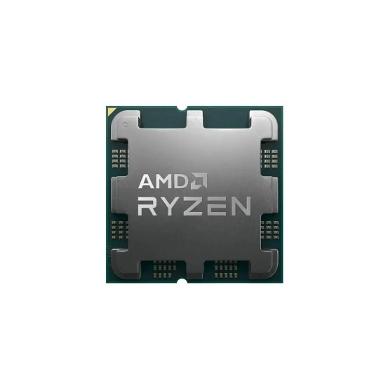 Процесор AMD Ryzen 5 7500, 6 ядра, 12 нишки, до 5.0 GHz, 38 MB кеш, 65 W, AM5, Tray