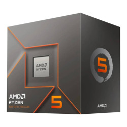 Процесор AMD Ryzen 5 8400F, 6C/12T, 4.2GHz/4.7GHz, 22MB, 65W, AM5, Box с Охладител