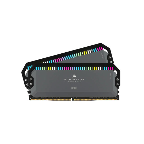 RAM памет Corsair Dominator Platinum RGB, 32GB (2x16GB) DDR5, 6000MT/s, CL30, AMD Optimized, Kit of 2