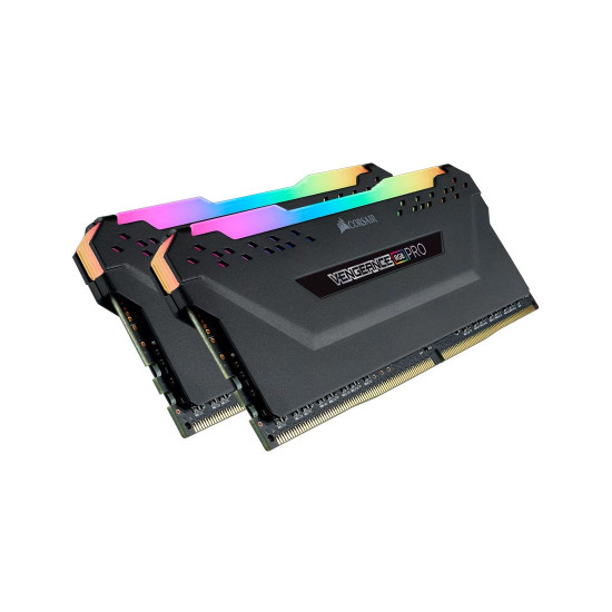RAM памет Corsair Vengeance RGB PRO, 32GB (2x16GB) DDR4, 3600MT/s, CL18, Kit of 2