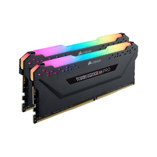 RAM памет Corsair Vengeance RGB PRO, 32GB (2x16GB) DDR4, 3600MT/s, CL18, Kit of 2