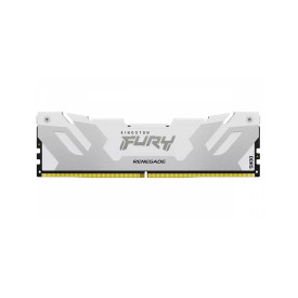 RAM памет Kingston FURY Renegade KF560C32RWK2-64, 64GB, 2x32GB, DDR5, 6000MHz, CL32, 288-Pin DIMM, 1.4V, White, XMP 3.0, Kit of 2