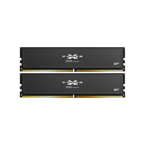 RAM памет Silicon Power XPOWER Pulse, 32 GB, 2x16 GB DDR5, 6400MHz, CL32, UDIMM, Black, Kit of 2