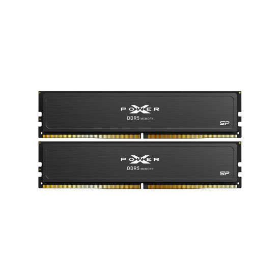 RAM памет Silicon Power XPOWER Pulse, 32 GB, 2x16 GB DDR5, 6400MHz, CL32, UDIMM, Black, Kit of 2