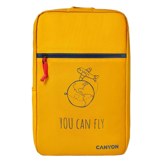 Раница за лаптоп Canyon Urban CSZ-03 Cabin Size, 15.6 инча, Waterproof, Yellow