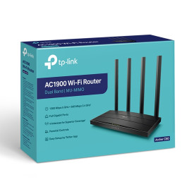 Рутер TP-Link Archer C80, AC1900, 1300 Mbps (5GHz) / 600 Mbps (2.4GHz), 4 антени