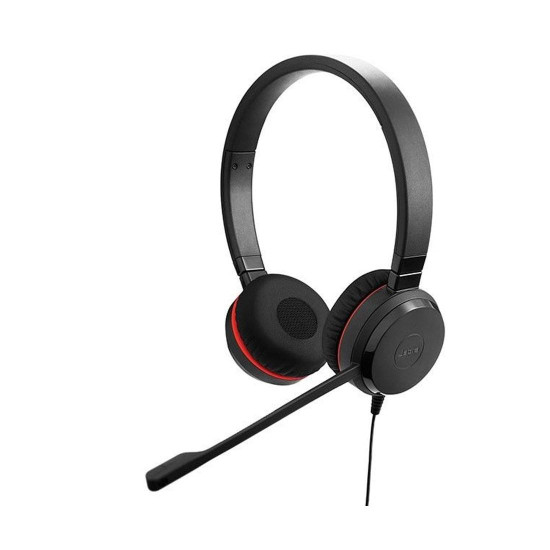 Слушалки Jabra Evolve 30 II MS Stereo, USB, 3.5 mm jack, 150 - 7000 Hz, Black