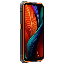 Смартфон Blackview BV6200 Plus, 6.56 инча, HD+, 90Hz, 8+256GB, Unisoc T606 1.6GHz, NFC, Fingerprint, 438g, Android 14, Orange