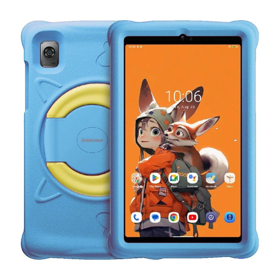 Таблет Blackview Tab 60 Pro Kids, Wi-Fi, 10.1 инча, HD IPS, 1280x800, 4GB RAM, 128 GB, Blue