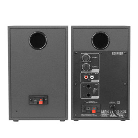 Тонколони EDIFIER MR4, 2.0 система, 2x21W RMS, Bluetooth 5.4, TRS, RCA, AUX, Hi-Res Audio, Black
