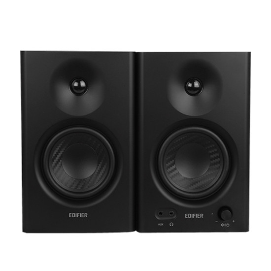 Тонколони EDIFIER MR4, 2.0 система, 2x21W RMS, Bluetooth 5.4, TRS, RCA, AUX, Hi-Res Audio, Black