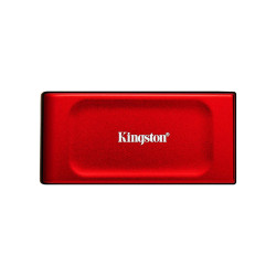 Външен SSD диск Kingston XS1000R, 2TB, USB 3.2 Gen 2, до 1050MB/s, Red