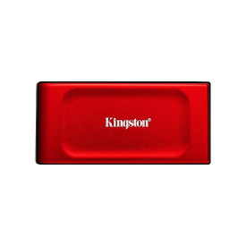 Външен SSD диск Kingston XS1000R, 2TB, USB 3.2 Gen 2, до 1050MB/s, Red