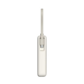 Външна батерия Xiaomi, 10000 mAh, 67 W, вграден кабел, Tan