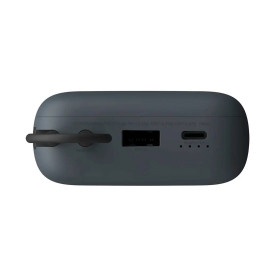Външна батерия Xiaomi, 20000 mAh, вграден кабел, GL, Dark Gray
