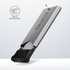 Външна кутия за диск AXAGON EEM2-UG2, USB-C, 10Gbps, M.2 NVMe SSD