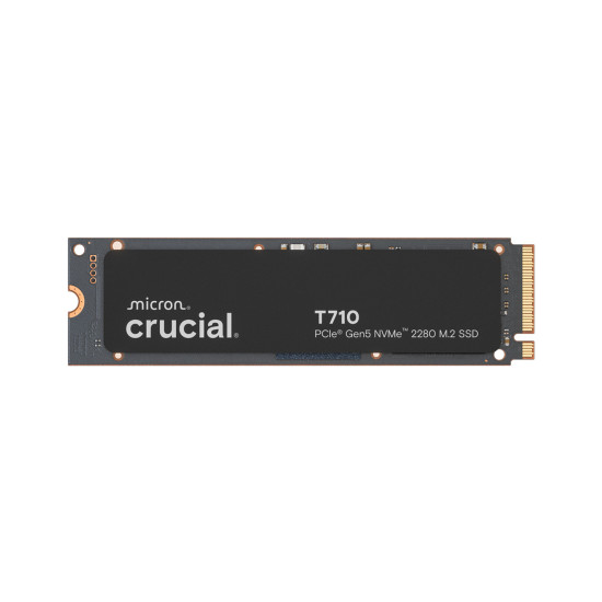 Вътрешен SSD диск, Crucial T710, 2TB, PCIe 5.0, NVMe, M.2 2280