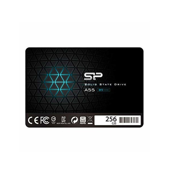 Вътрешен SSD диск Silicon Power Ace A55, SATA III, 2.5 инча, 256GB – SP256GBSS3A55S25