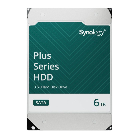 Вътрешен твърд диск Synology Plus Series HAT3300 6TB, 3.5 инча, SATA 6Gb/s, 5400rpm
