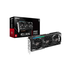 Видеокарта ASROCK AMD Radeon RX 9070 Challenger, 16 GB GDDR6, 256-bit, HDMI, 3 x DisplayPort