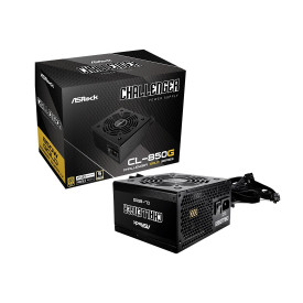 Захранване ASRock CL-850G, 850 W, 80 Plus Gold, 2 x EPS 12V CPU 4+4-pin, 4 x PCIe 6+2-pin, 4 x SATA