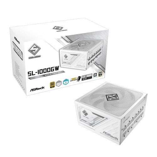 Захранване ASRock SL-1000GW, 1000W, 80 Plus Gold, Модулно