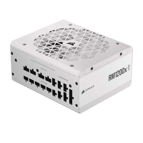 Захранване CORSAIR RMx Shift White Series, RM1200x Shift White, 1200W, 80 PLUS GOLD, Fully Modular