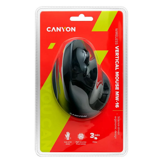 Безжична мишка CANYON MW-16, Black