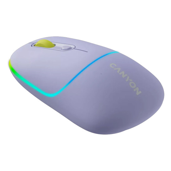Безжична мишка CANYON MW-22, Lavender