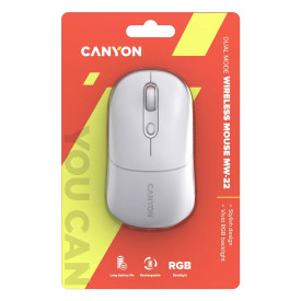 Безжична мишка CANYON MW-22, Snow White