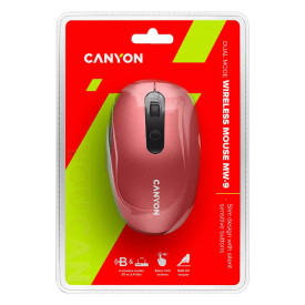 Безжична мишка CANYON MW-9, Red