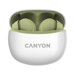 Безжични слушалки CANYON TWS-5, TWS, Green