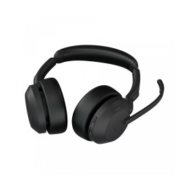 Безжични слушалки Jabra Evolve2 55 Stereo, Bluetooth, USB-C, ANC, Black