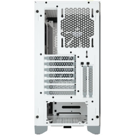 Кутия за компютър Corsair 4000D Airflow Tempered Glass Mid-Tower, White