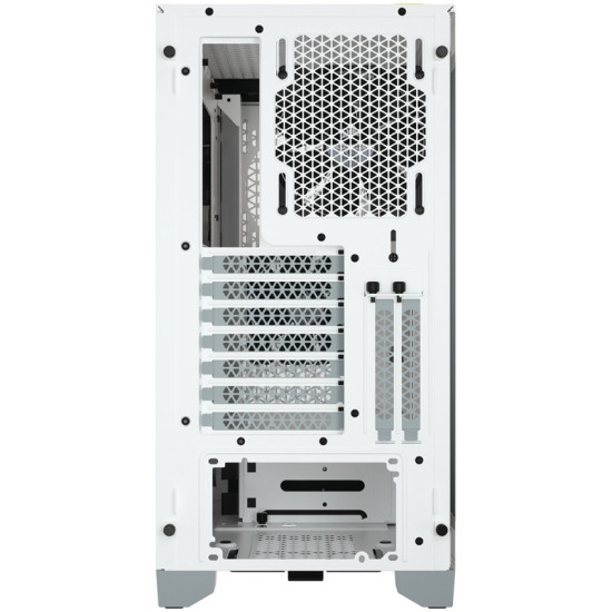 Кутия за компютър Corsair 4000D Airflow Tempered Glass Mid-Tower, White
